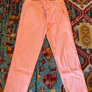 Neon Pink Fossil pants
